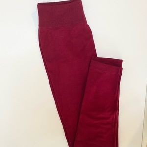 Falani Leggings S/M dark magenta color